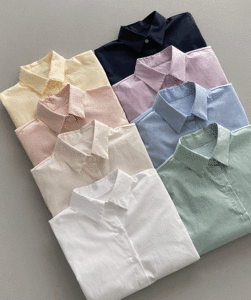 봄비세미크롭셔츠 (8colors!)